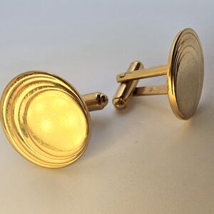 Elegant Gold Cufflinks